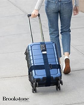 Amazon.com: Brookstone Luggage Strap - 2-in-1 TSA-Approved